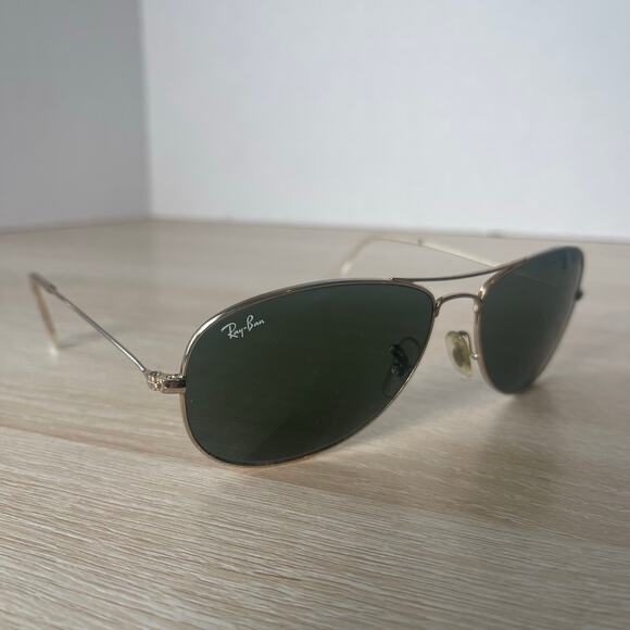 Ray-Ban RB3362 Cockpit 001 Sunglasses Gold Metal FRAMES ONLY 59-14 - Picture 1 of 13